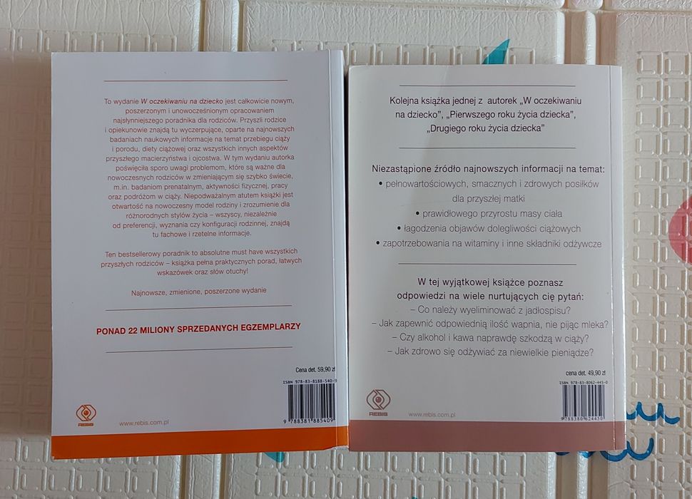 Książki w oczekiwaniu na dziecko i dieta przyszłej mamy