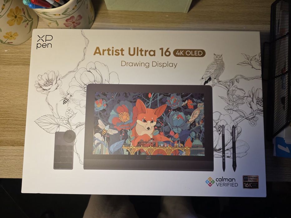 XPPen Artist Ultra 16 - Ecrã de desenho novo na caixa