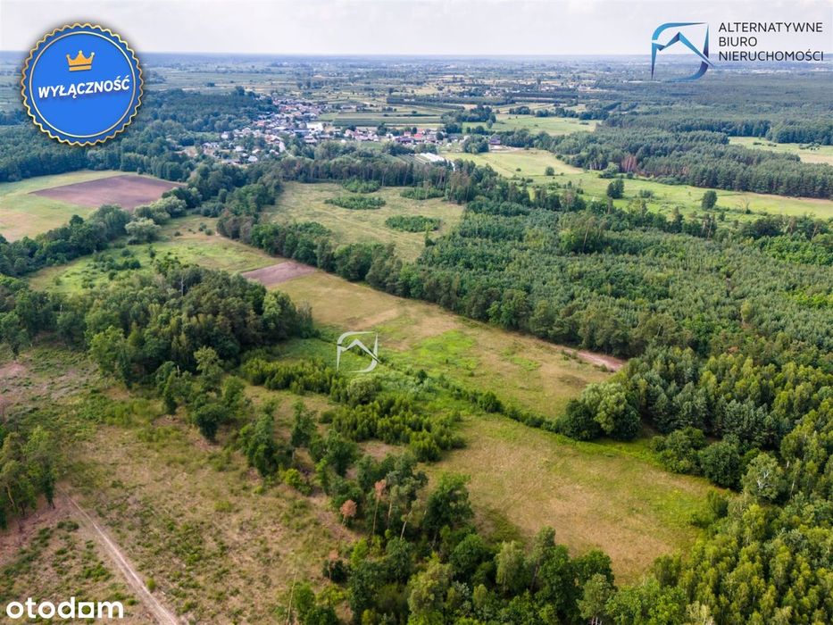Działka 3004 m² blisko natury - gmina Łaziska