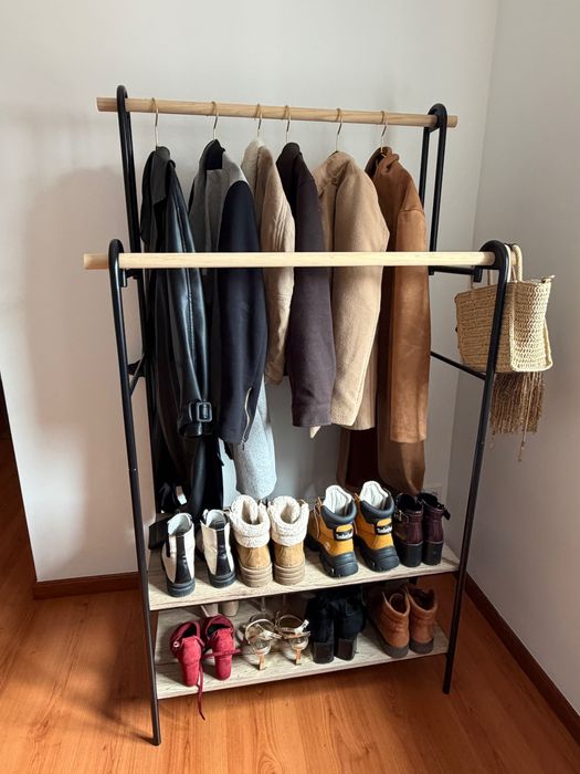 Charriot Duplo com duas prateleiras