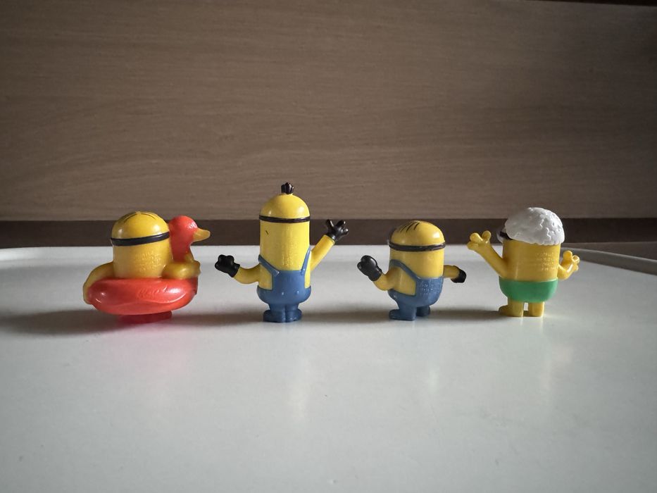 Figurki z bajki Minionki (Minions) McDonald’s 2019 (4)