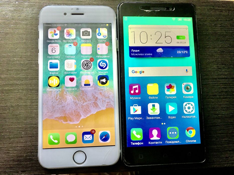 Мобільні телефони б/в. Ціна за всі.