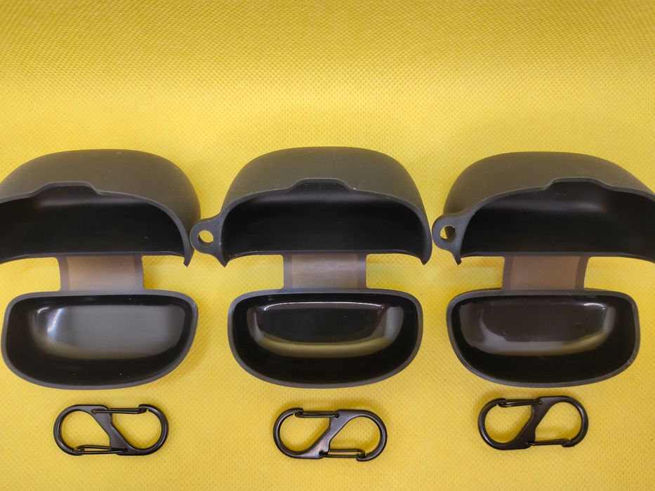 Чехол силиконовый на наушники JBL TUNE BEAM + карабин