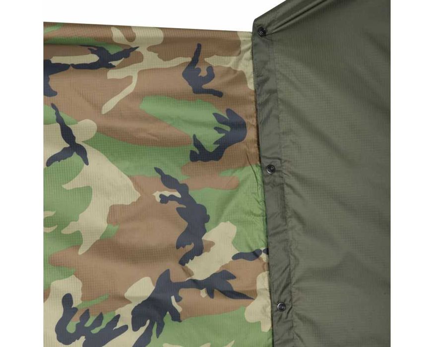 Poncho Przeciwdeszczowe US Helikon Woodland PL/ Pantera