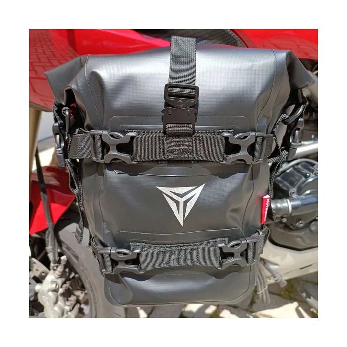 Saco lateral para motos 8L - Impermeável para barras de proteção