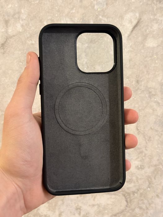 Чохол для iPhone 15 Pro Max з Magsafe чорний