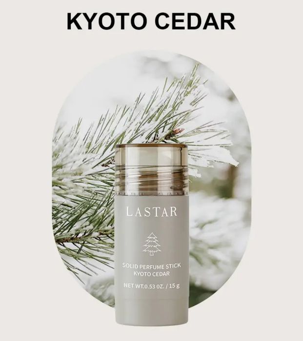 Компактний стійкий дезодорант Lastar кедр