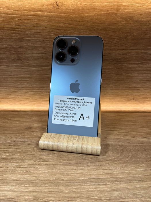 Apple iPhone 13 Pro 256!! АКБ 100%! З США!!! №: 3135!! СТАН ІДЕАЛ!!