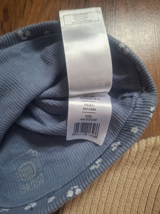 Czapki 48/50 dla dziewczynki