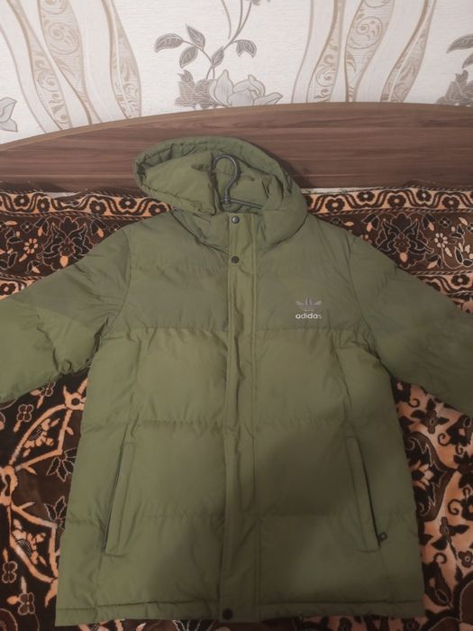 Зелена Куртка Адідас