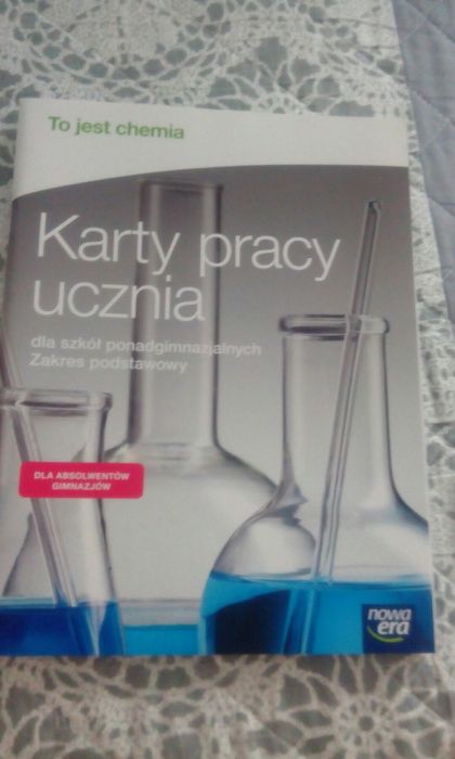 To jest chemia.Karty pracy ucznia dla szkół ponadgimn. Zakres podst.