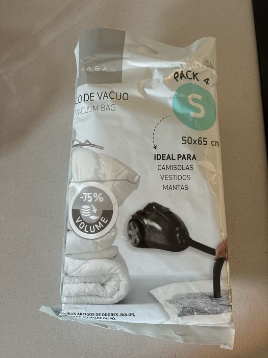 4 Sacos de vacuo