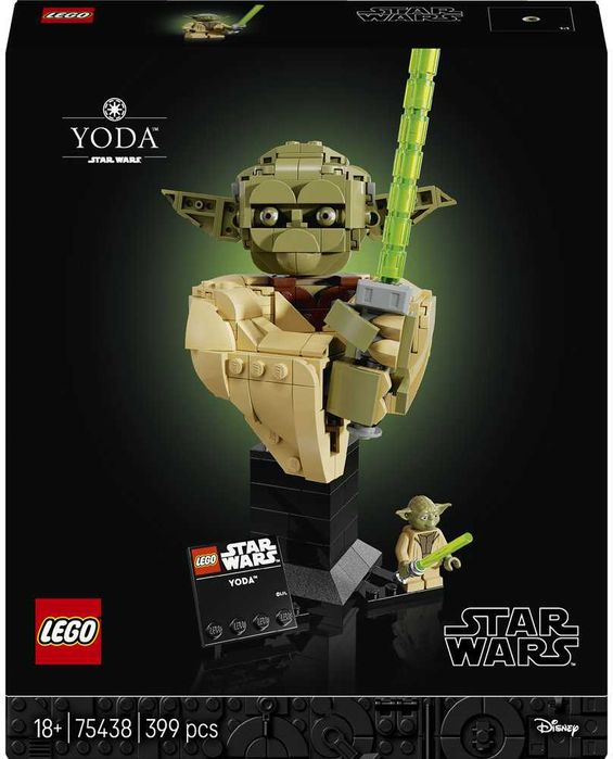 Lego Star Wars 75438 Popiersie Yody Zestaw Klocków 18+ *NOWE*