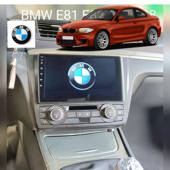 Radio Android 14 com GPS BMW E81/E82/E87/E88(Artigo novo)