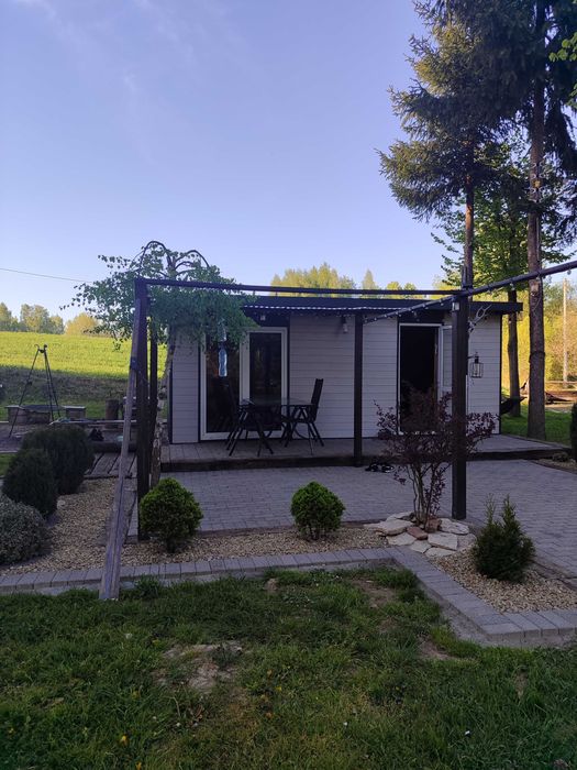 Domek letniskowy nad stawem klimatyzowany zator