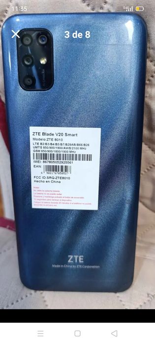 ZTE 8010 64gb em bom estado