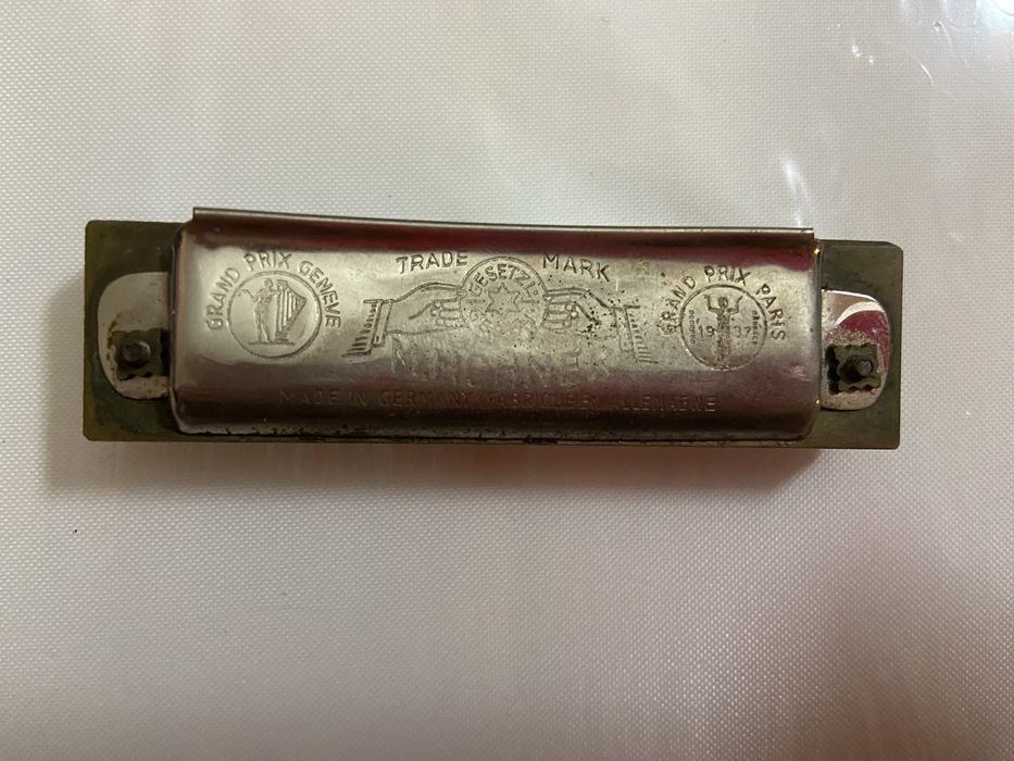 Вінтажна гармошка пікколо M.Hohner