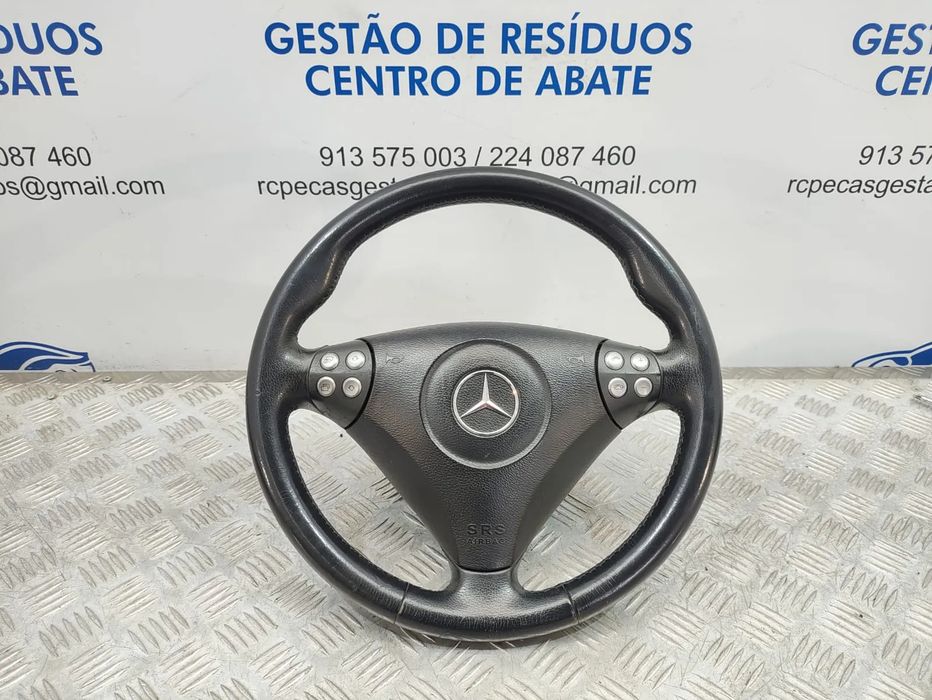 Volante Completo em Pele Multifunções Mercedes Benz SLK R171