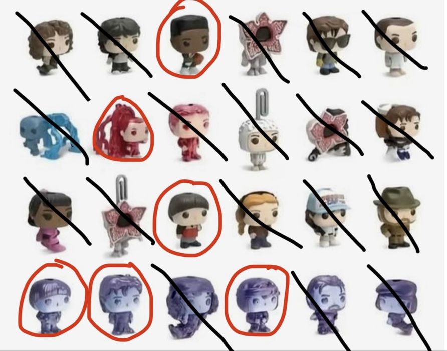 Обмін/продаж, фігурки Дивні дива