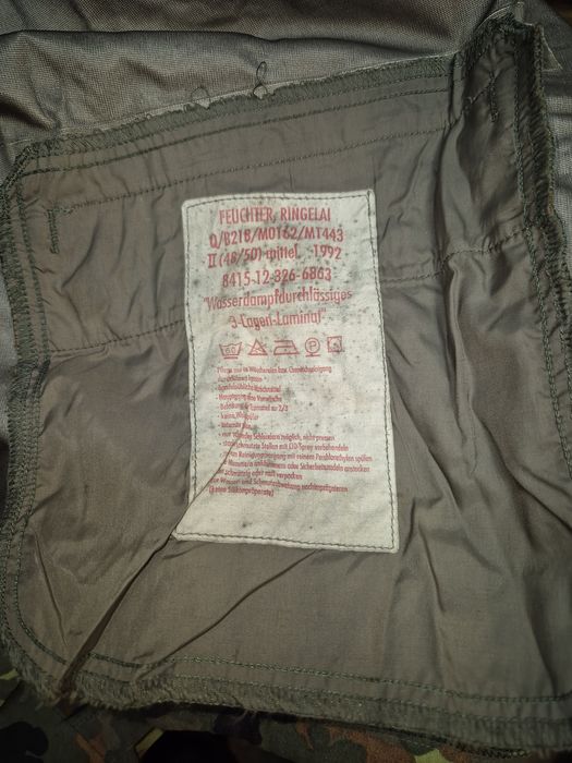 Kurtka płaszcz bundeswehra