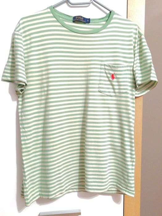 Damska koszulka, t-shirt, bluzka w paski Ralph Lauren