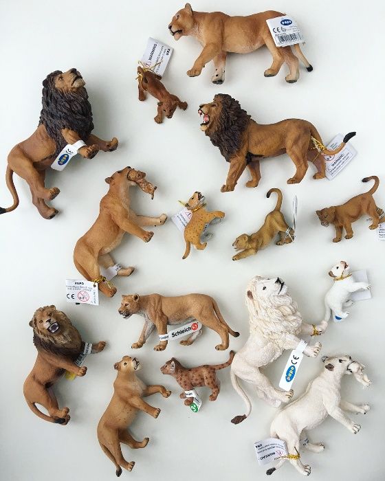 Papo Папо Шляйх Schleich пума тигр носорог обезьяна лев пантера