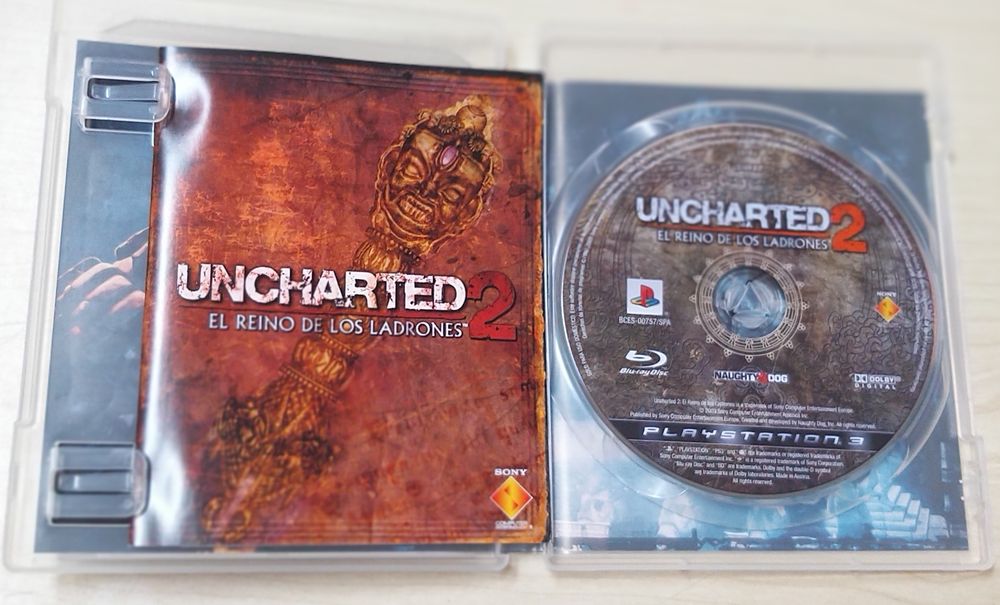 Uncharted 2, Jogo PlayStation ps3.