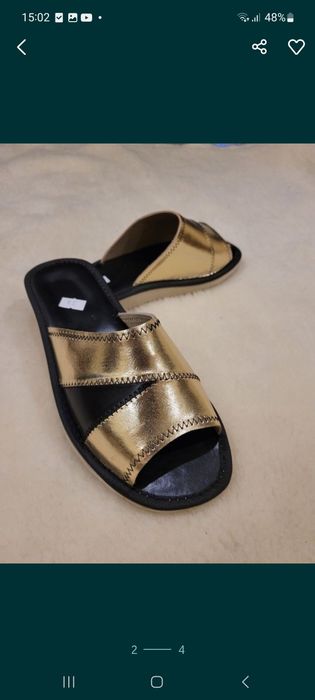 Nowe pantofle damskie Rozmiar 39