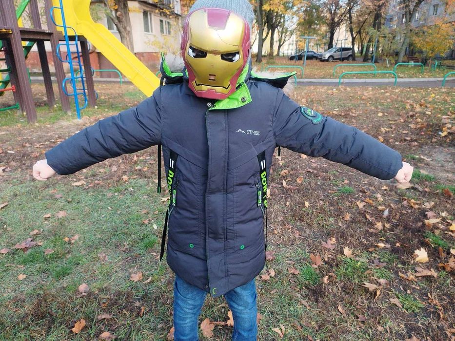 Детский пуховик на мальчика