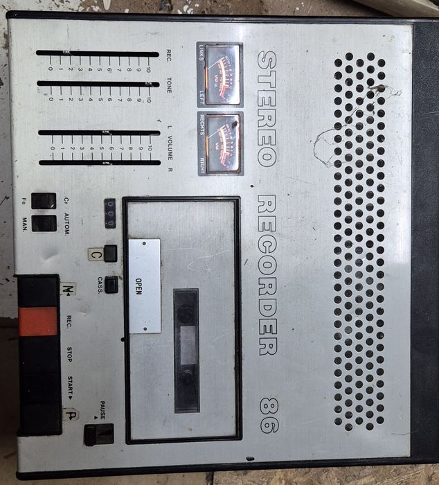 Kolekcjonerski Magnetofon ITT Schaub-Lorenz Stereo Recorder 86 | Vintage 70s