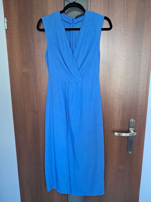 Niebieska sukienka Mohito rozmiar 34