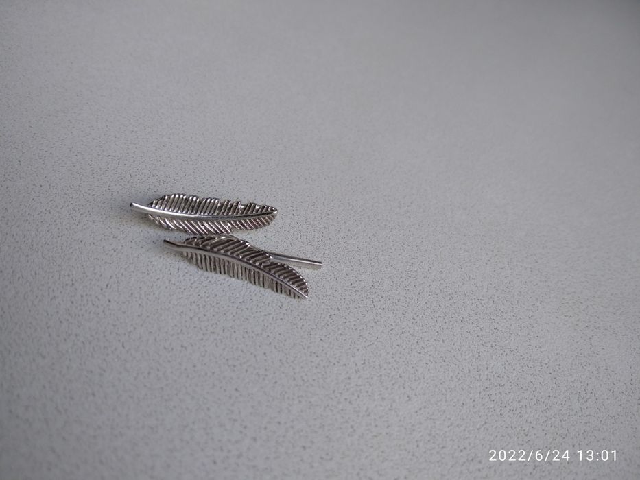 ТВОИ серьги в виде пёрышка