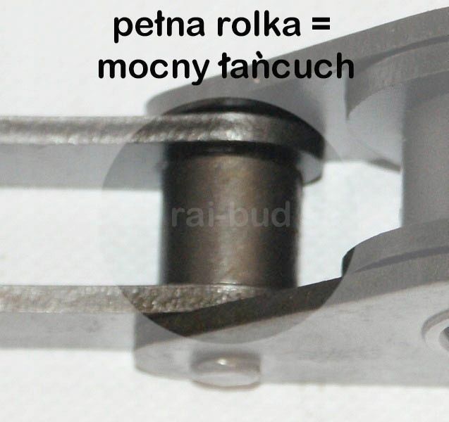 łańcuch 20b1 do prasy, łańcuch rolkowy 1 1/4 rolka 5m