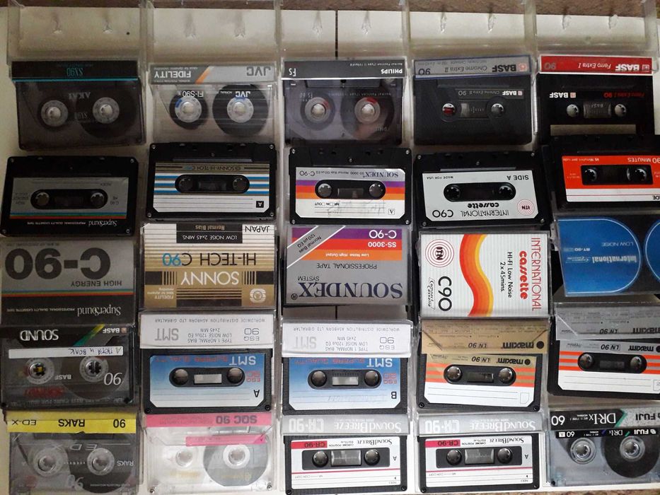 Кассета BASF Chrome90/Denon LX90/Philips Fs60/Oxus RS90/TDK SA60