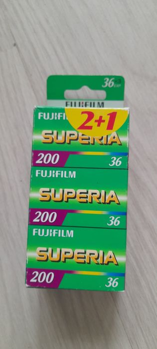 3x klisza do aparatu