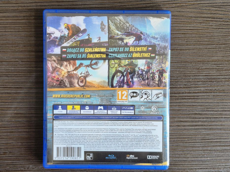 Gra na konsolę PS4 Riders Republic PL