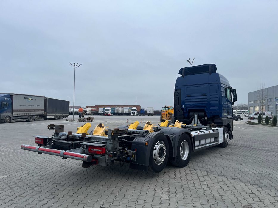 MAN TGX 26.510 6x2-4 LL CH E6 Шасі BDF 2021 Контейнеровіз Змінне шасі