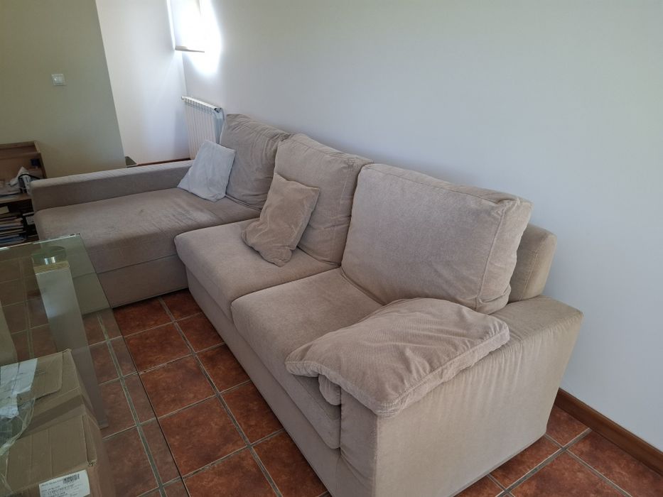 Sofá  de sala chaiselong