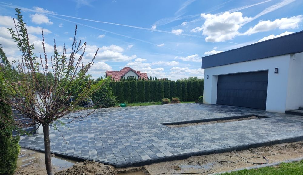 Układanie kostki brukowej / Mycie ciśnieniowe