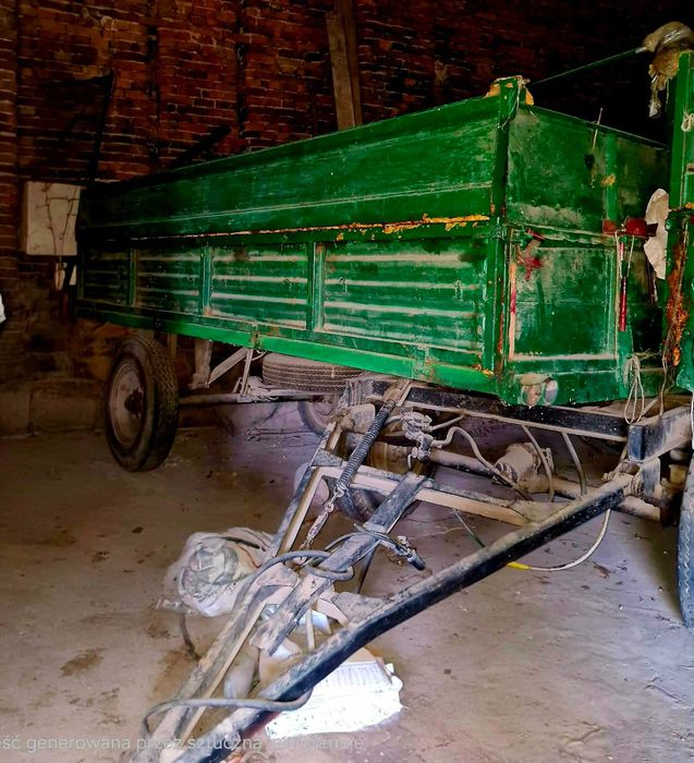 Przyczepa Sanok Autosan D46  zarejestrowana