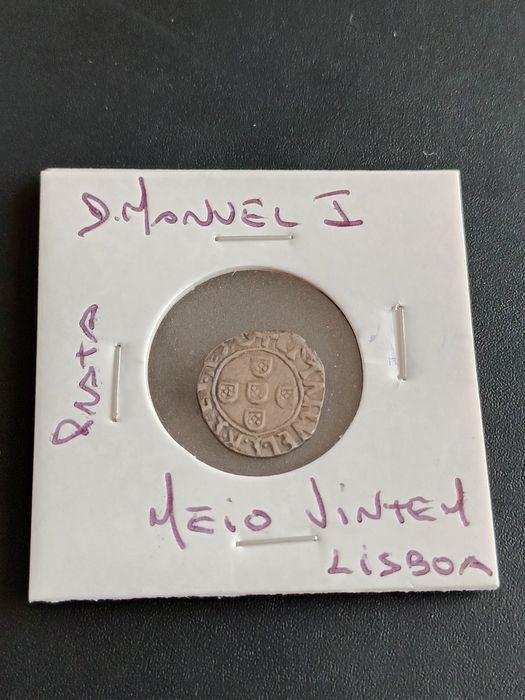 D.Manuel I, Meio Vintem Lisboa