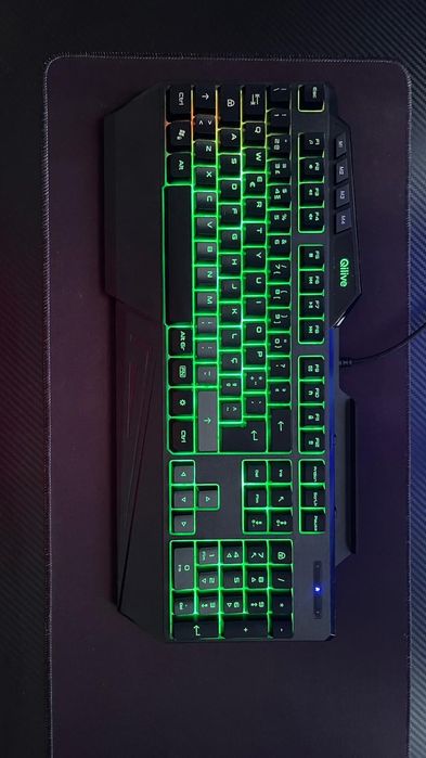 Teclado gaming RGB