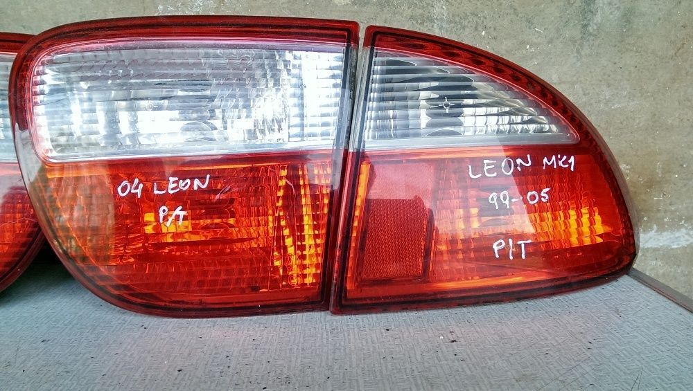 komplet lamp tyl seat leon mk1