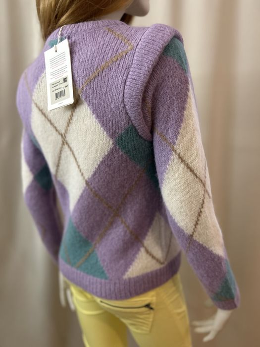 Sezane sweterek welna alpaca