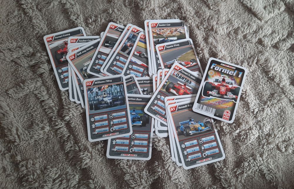 Карточки Formel 1