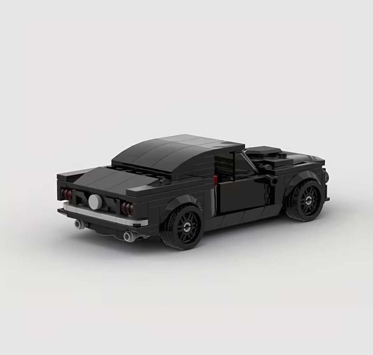 ЗНИЖКА!!!          Конструктор Маслкар Ford Mustang 1967 Чорний