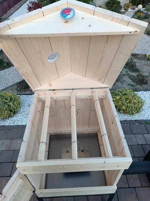 Wędzarnia ogrodowa, domowa, wędzarka drewniana,wędzarnik,wędzok-zestaw