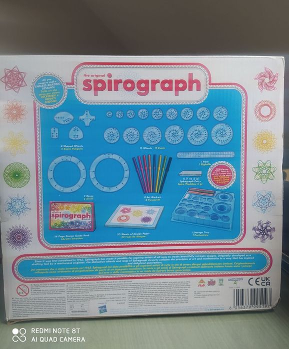 Spirograf zestaw do rysowania