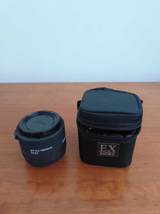 Tubo de extensão Kenko + Teleconversor Sigma