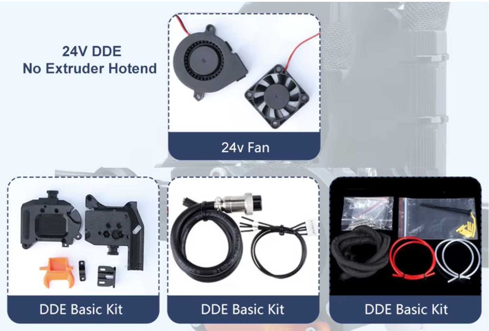 Trianglelab DDE Direct Drive Extruder  апгрейд "голови" Ender-3 та інших схожих принтерів